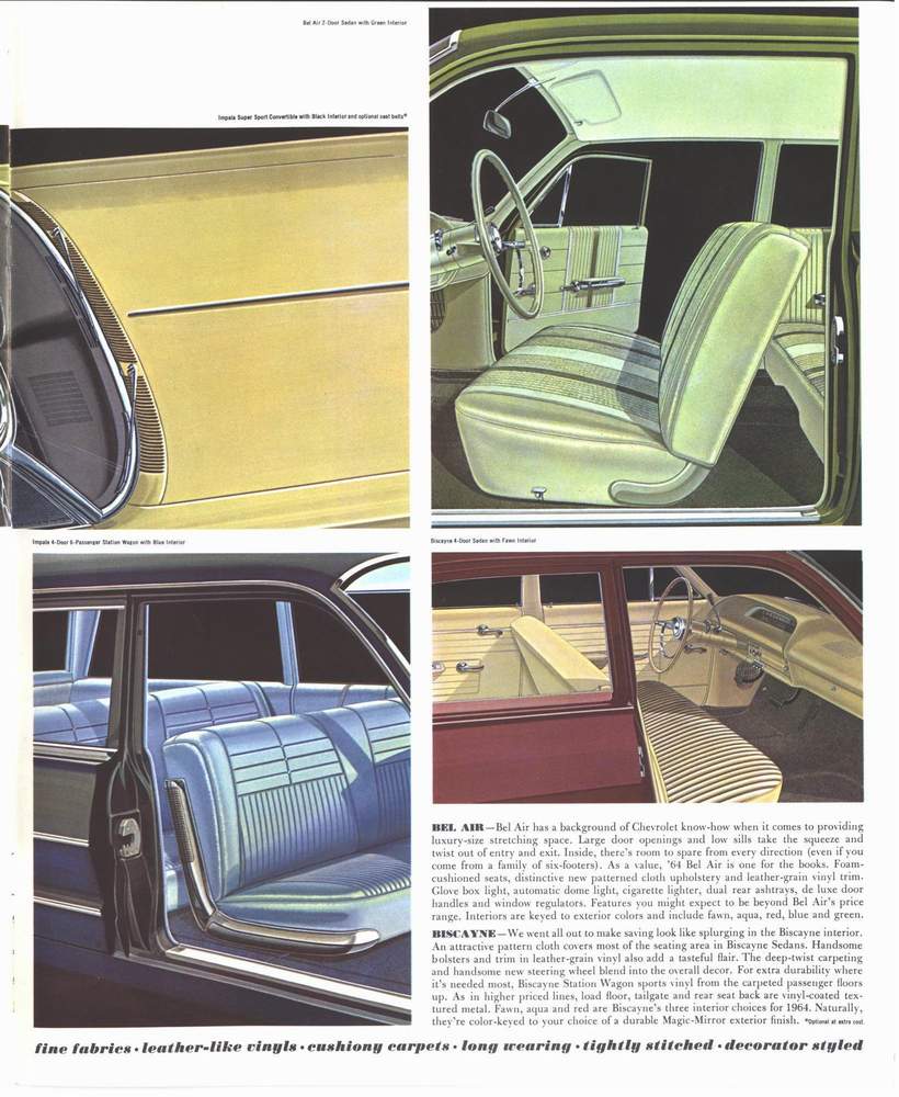 1964 Chevrolet Full-Size Brochure Page 7